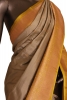 Contrast Classic Wedding Banarasi Silk Saree